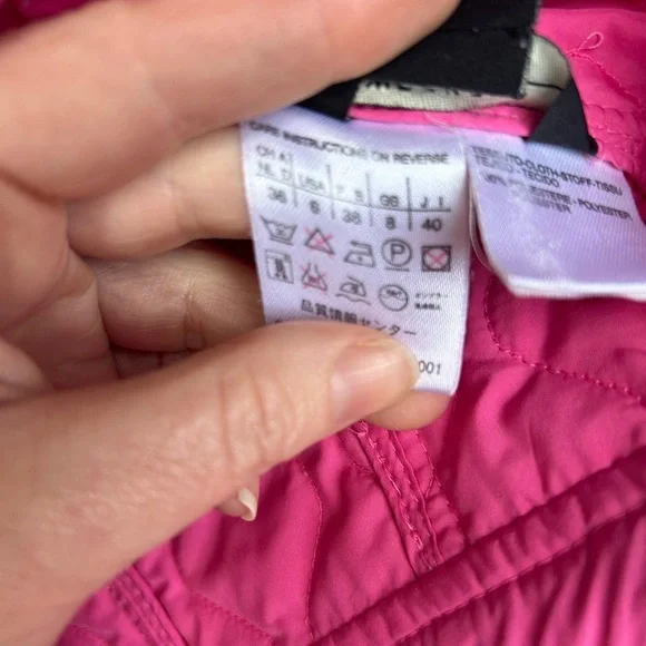 Weekend Max Mara Pink quilted collared packet jacket - Picture 6 of 7